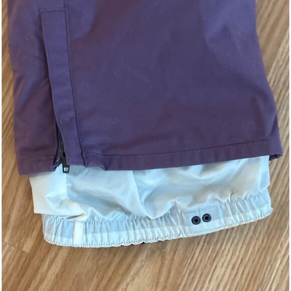 Burton Ski Snow Pants Purple Mauve Womens The White Collection Size Sm Dryride - Picture 7 of 15